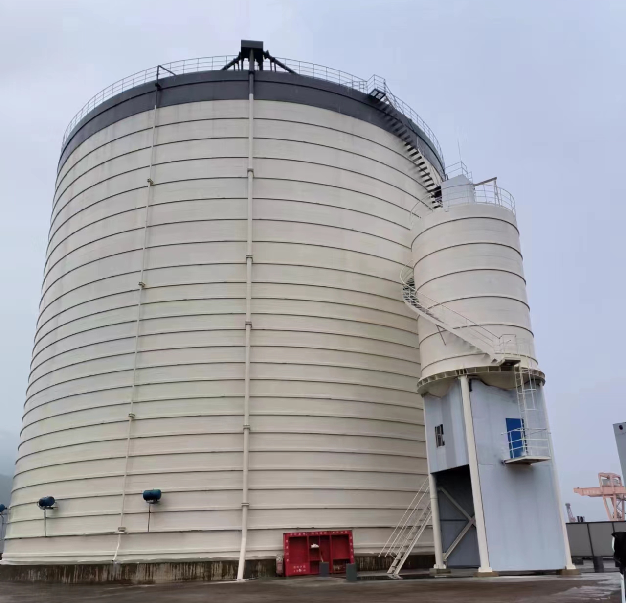 青田10万吨水泥钢板库