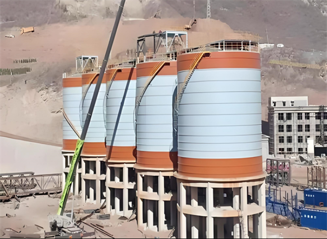 青田高架钢板仓