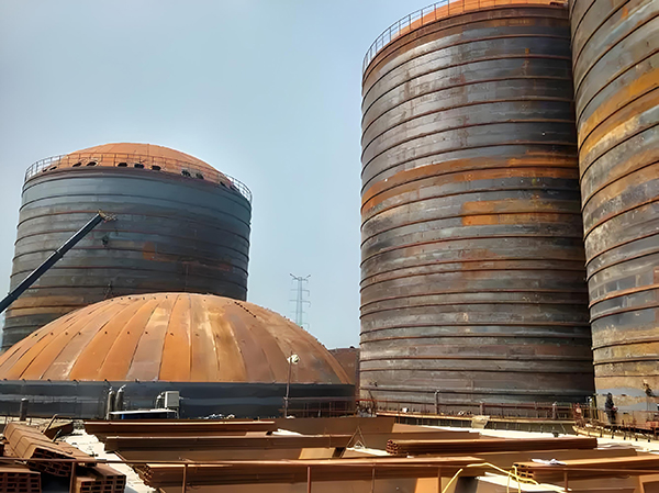 青田焦粉钢板仓